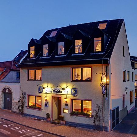 Hotel-Restaurant Zum Babbelnit Magonza Esterno foto